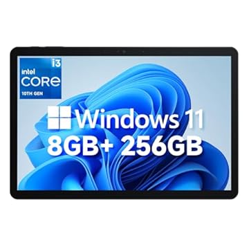 CHUWI 2025 Hi10 X1 Windows 11 Tablet 10,1 polegadas, Intel N150 (até 3,6 GHz), 8GB LPDDR5 256GB SSD, Windows Tablet PC, câmeras 8MP + 5MP, WiFi 6, BT 5.2, HDMI, USB 3.2, tipo C, Full HD, com capa
