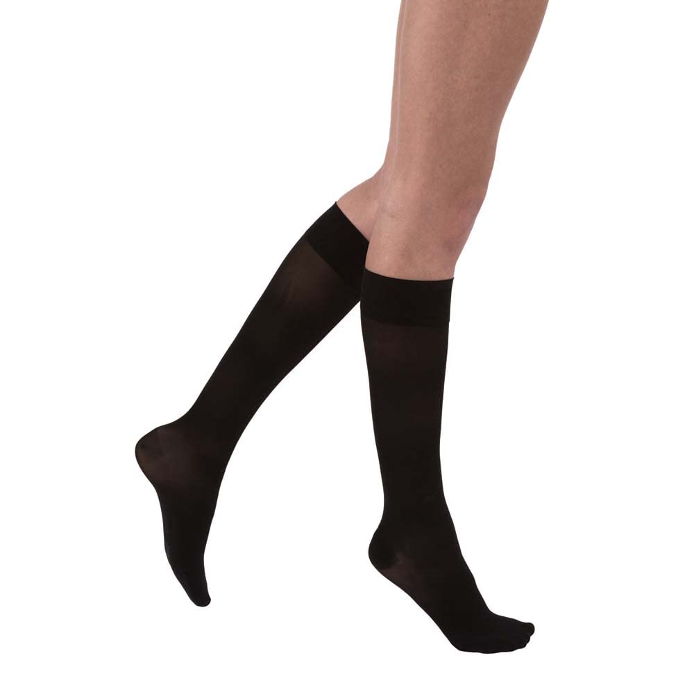 JOBSTUltraSheer Compression Stockings, 8-15 mmHg, Knee High, Closed Toe
