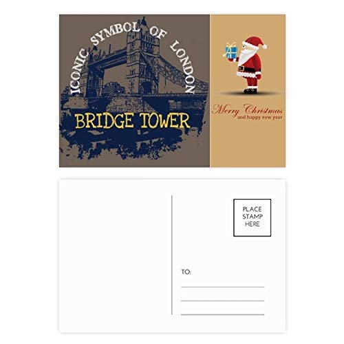 Cartes postales Britain UK pour écrire vos mercis de Noël facilement