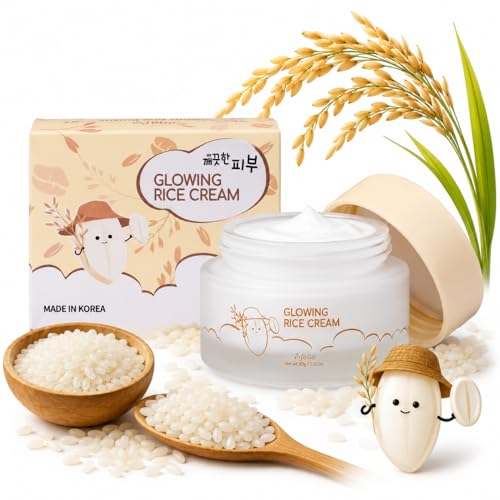 esfolio made in Korea Rice Facial Cream 2.82 oz (80 g) Daily Mois...