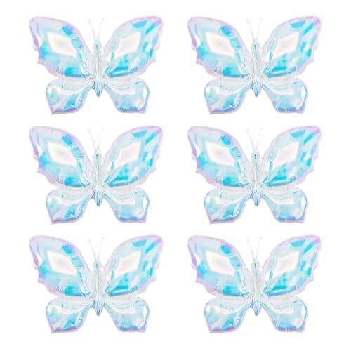 Image of PLAP Birthday Butterfly Party Balloons Party Decorate with Balloon Decorations (White 6)
