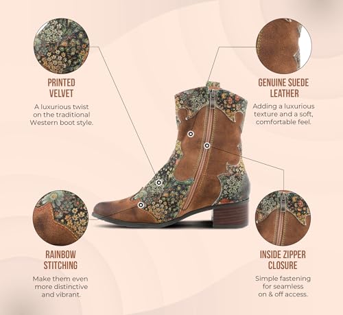 L'Artiste by Spring Step Women's Lady Luck Western Boot4