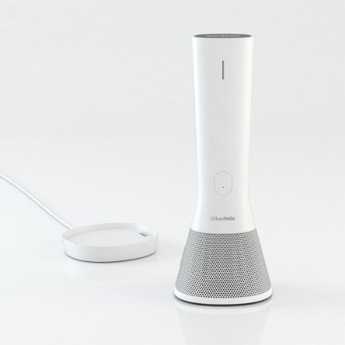 Home Phone Blanc - Téléphone sans Fil Design DECT/Main-Libre Haute Définition à 360° Cover