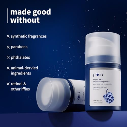 Image of Plum PeptiCharge Rejuvenating Creme | Visibly firmer skin in 28 days | 30g