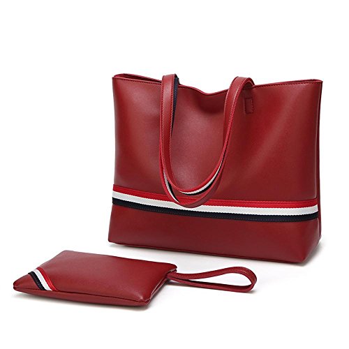 Preisvergleich Produktbild Mkxiaowei Europäische Mode Damen Tasche, Damenhandtasche, Schultertasche Mode, Griff an der Oberseite Tasche, Damen Tasche Set