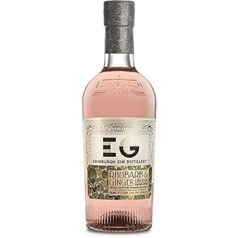 Edinburgh Gin Pink Gin Likör Rhubarb Ginger/Rhabarber Ingwer 0,5 Liter Cover