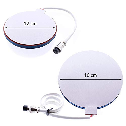 Grupo K-2 Wonduu Molde De Resistencia Para Platos Para Plancha Transfer 38X28 Cm. Ø16 Cm