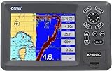 GPS de 50 canales. Plotter Cartográfica con Eco-Sandajo ONWA KP-6299C con transductor trabilla de bronce