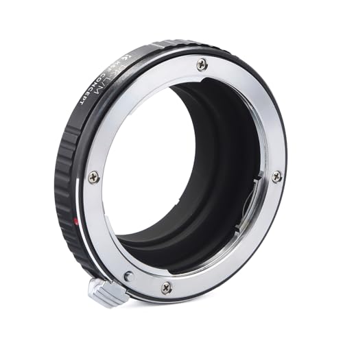 Adaptador de Montura de Lente K&F Concept para Lente con Montura Pentax PK a Cuerpo de Cámara con Montura L/M miniatura 4
