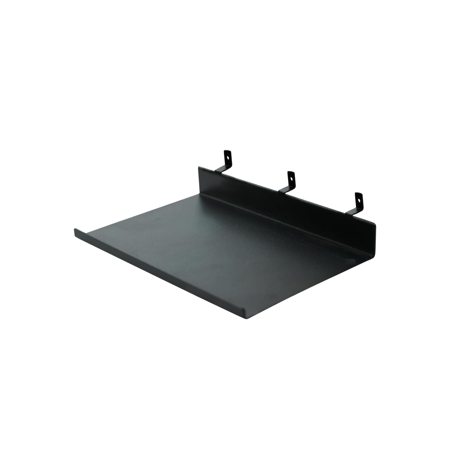 YCBTREE Rekje voor akoestische paneelen, 15 x 10 cm, latwall planken, metaal, zwevende wandplanken, opslag voor akoestische paneelen
