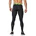 2XU Men's Refresh Recovery Compression Tights (Black/Nero, Small Tall)