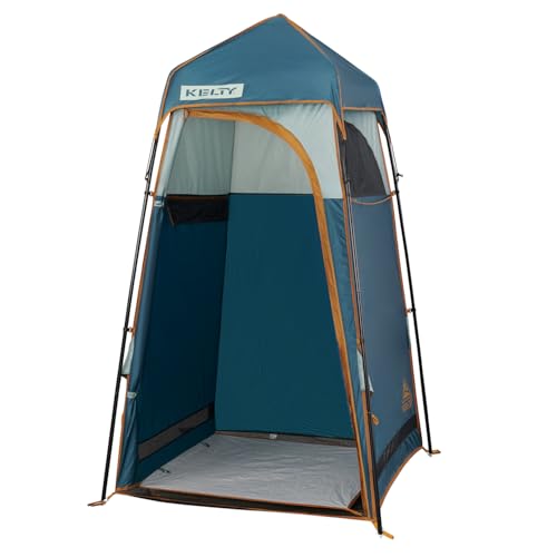 Kelty Discovery H2GO Privacy Shelter, Ducha portátil y refugio para cambiarse, entrada con cremallera, estructura de acero, autoportante
