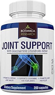 Joint Health Support Formula with Glucosamine Chondroitin MSM - Complex Relief Formula Supplement