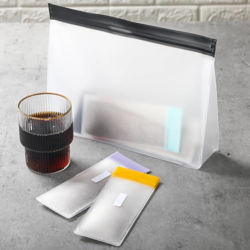 Sachets de voyage protéine réutilisables hermétiques haut de gamme - 5