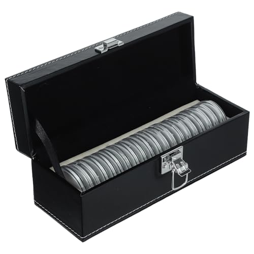 Boîte pièces de monnaie portable pour bourses de collection