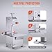 VEVOR Commercial Electric Meat Bandsaw, 2200W Stainless Steel Countertop Bone Sawing Machine, Workbeach 18.5