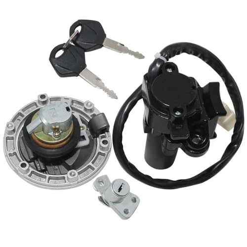 Ignition Key Lock Switch Compatible con ER250 EX250 EX300 Z250 Z300 BR250 BX250 250SL