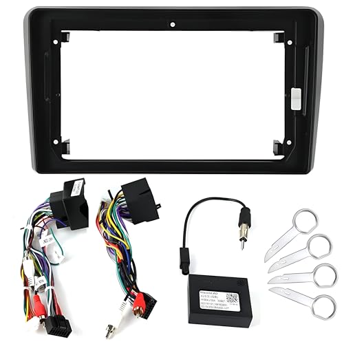 Cadre de radio 9 pouces Audi A3 adaptateur façade haute précision stable