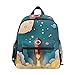Mini-Schulrucksack, College-Tasche, Kinder-Büchertasche für Jungen und Mädchen, Weltraumrakete
