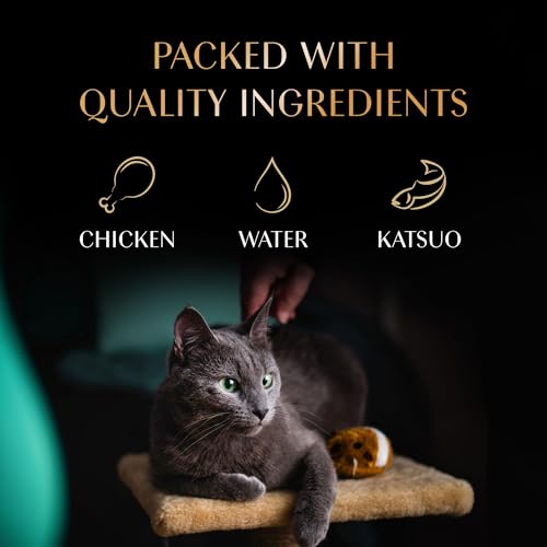 Sheba Melty Premium Lickable Creamy Cat Treats, Maguro Selection – Tuna & Tuna & Prawn Flavors, 4 Sticks x 12g (48g), Creamy Treats for Bonding