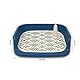 Tragbarer Toilettentrainer für drinnen und draußen -Hundetoiletten -Pee Pad Holder - Puppy Training Pads -Welpentoilette Hundetoilette Hundeklo -50 * 40 * 14cm.