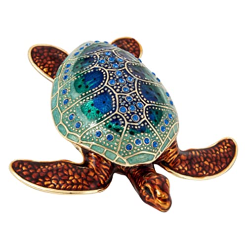 Boîte à bijoux tortue émaillée pour ne plus perdre vos bagues - 2