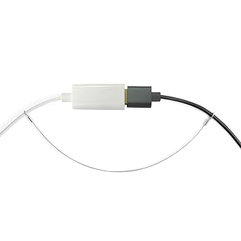5 Pack Adjustable Cable Tether Universal Computer Adapter Lock Kit DIY Kit Stainless Steel wiht Nylon Coat Tether Computers/Dongles/HDMI/VGA/DP/Mac Adapter
