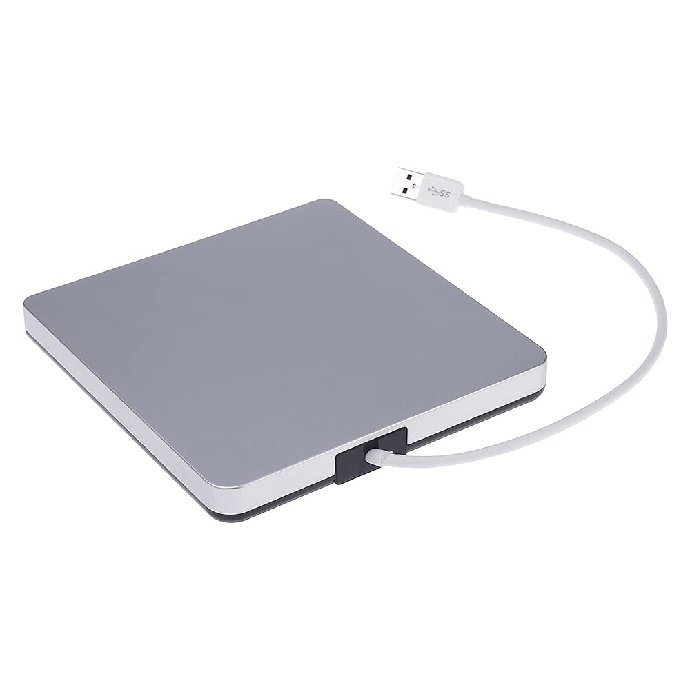 USB 3.0 Unità ottica esterna ultrasottile CD-RW Unità di scrittura DVD-RW Lettore CD/DVD Registratore DVD portatile per Windows/OS,Registratore DVD