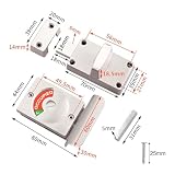 Pasador para puerta de baño 9 Imagen adicional