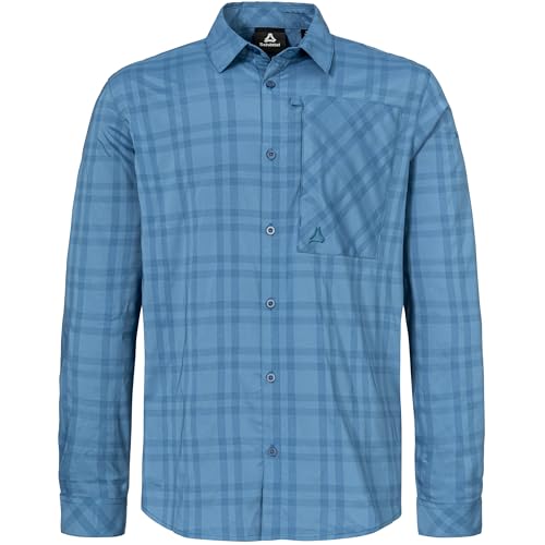Chemise Schöffel Style Fraris en tissu bleuuet respirant pour homme
