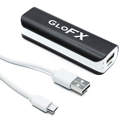 GloFX USB Rechargeable Battery Pack - External Charging Bank for Travel - Compatible with Smartphones, Androids, iPhones