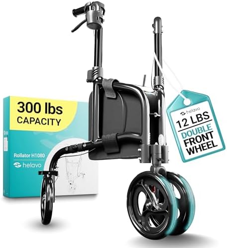 Amazon.com: WALK MATE 3 Wheel Rollator Walker with Seat for Slim ...