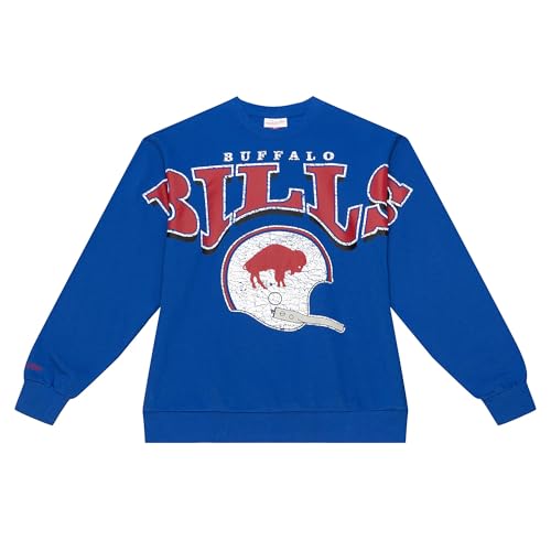Sudadera Buffalo Bills Mitchell & Ness en talla XXL para seguidores de la NFL