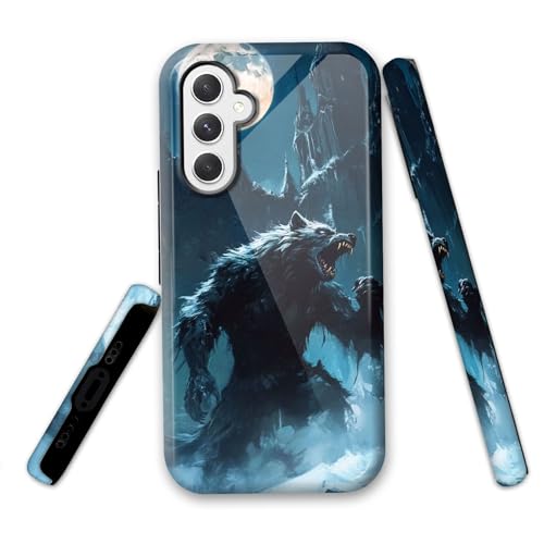 LROTFNGX for Samsung Galaxy S25 FE Case 6.7''Hybrid 2-Layer Shockproof