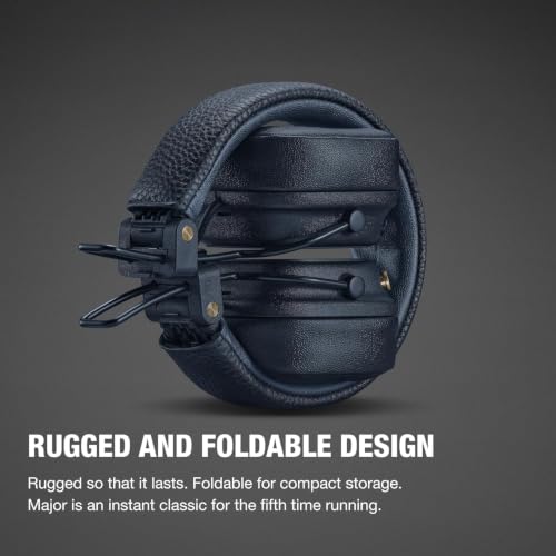 Marshall Store Marshall Major V Wireless On-Ear Headphones, Midnight - Image 6