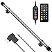 Aquarium LED Beleuchtung, Unterwasserbeleuchtung für 55/70cm Aquarium, 7.9W 49cm, Fernbedienung, Wasserdicht IP67, 13 Helle Farbe, Einstellbare Helligkeit, 2 Blinkmodi, Timer(Modell DL-49)