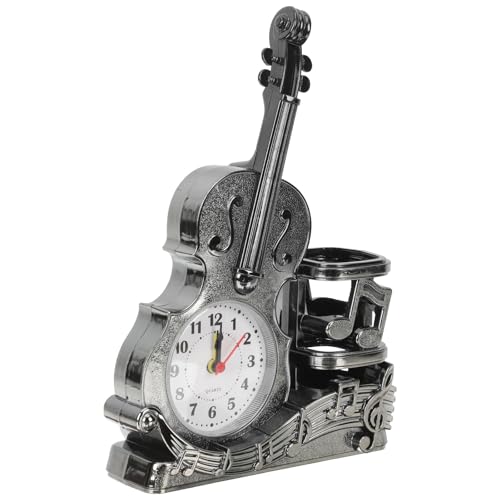 Reloj de violín musical color plata como obsequio adecuado para niños 2