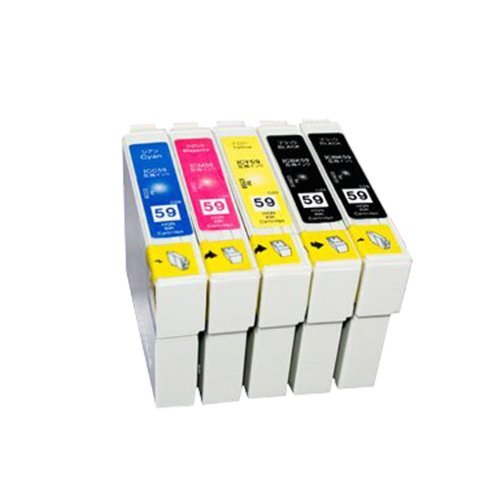 Amazon.co.jp: EPSON エプソン IC5CL59 5色(BK/BK/C/M/Y)マルチ