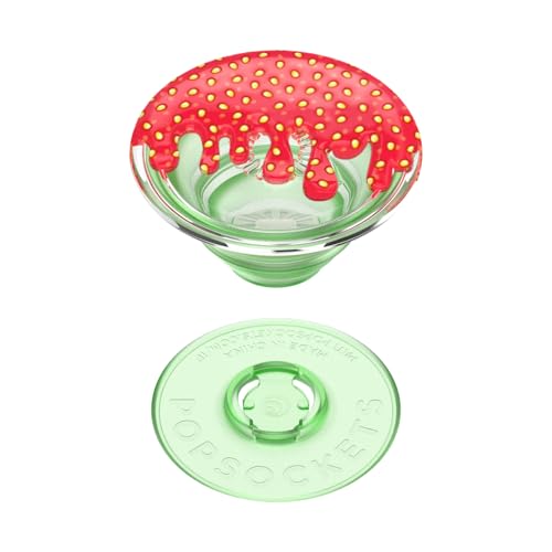 PopSockets PopGrip Strawberry Jam Drip con diseño en relieve de mermelada 5