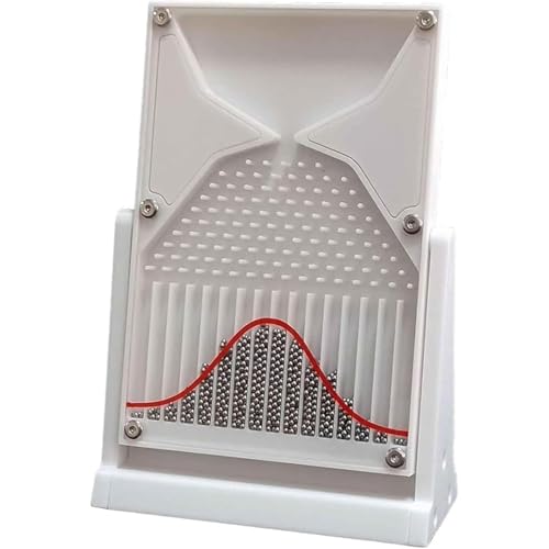 OUHKDM Demonstrationsmodell für Wahrscheinlichkeiten, Galton-Brett für den Schreibtisch, effektives Experimentierwerkzeug für statistische Gesetze, Lernspielzeug für Galton-Platten, Lehrmittel