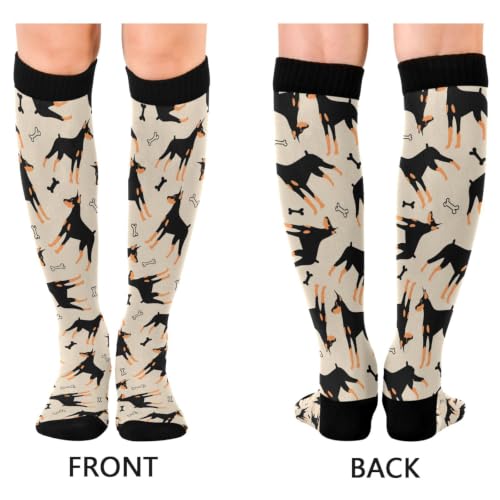Image of Compression Socks for Women & Men Knee High Socks | Circulation, Medical, Running, Athletic, Nurse, Travel, 1 Pair