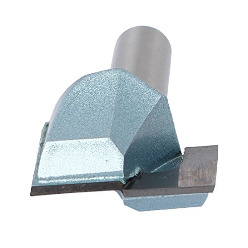 Uxcell 1/2 Inch X 1-1/2 Inch Carpenter Double Flute Round Nose Cove Box Router Bit Cutting Tool #TOP3