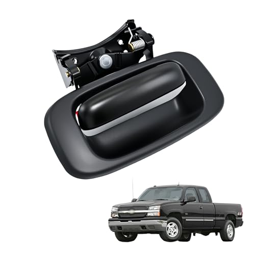 RYSPLORE Upgraded Metal Tailgate Handle w/Improved Plastic Bezel Trim Rod
