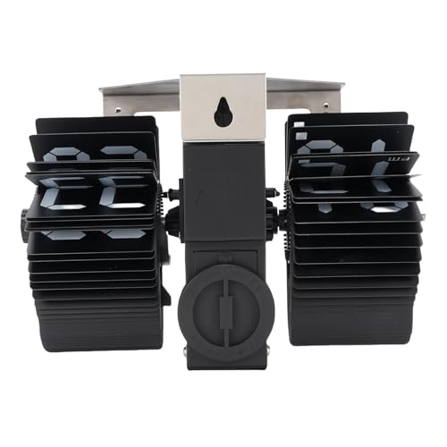 Reloj de mesa abatible de acero inoxidable para salón 8