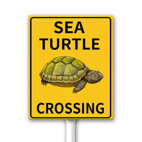 Letrero de aluminio con estaca, divertido letrero de ralentización para granja, jardín, césped, calle, calle, placa de metal para exteriores, 20 x 30 cm, resistente a la intemperie