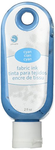 Silhouette Fabric Ink, Cyan