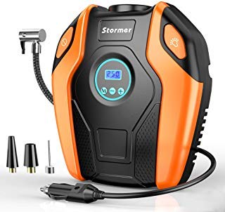 STORMER - Inflador de neumáticos, bomba de compresor de aire, bomba de neumáticos...