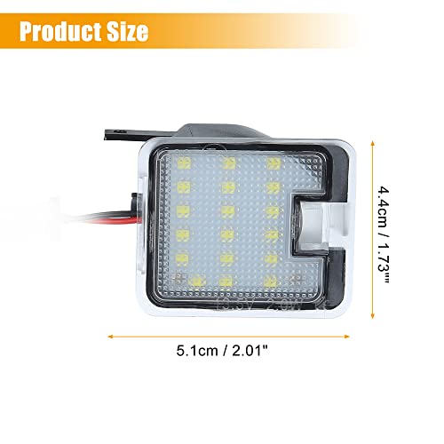 Par de luces LED para espejo lateral Ford C Max miniatura 4