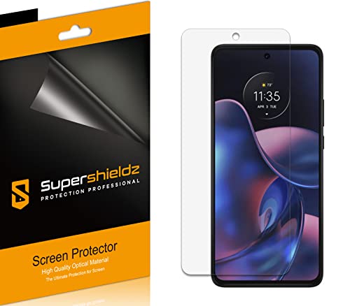 Supershieldz (6 Pack) Designed for Motorola Edge (2022) Screen Protector High Definition Clear Shield (PET)