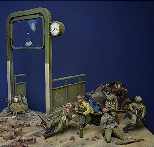 Kit Figuras de Resina Ejército Soviético Berlín 1945 1:35 miniatura 3